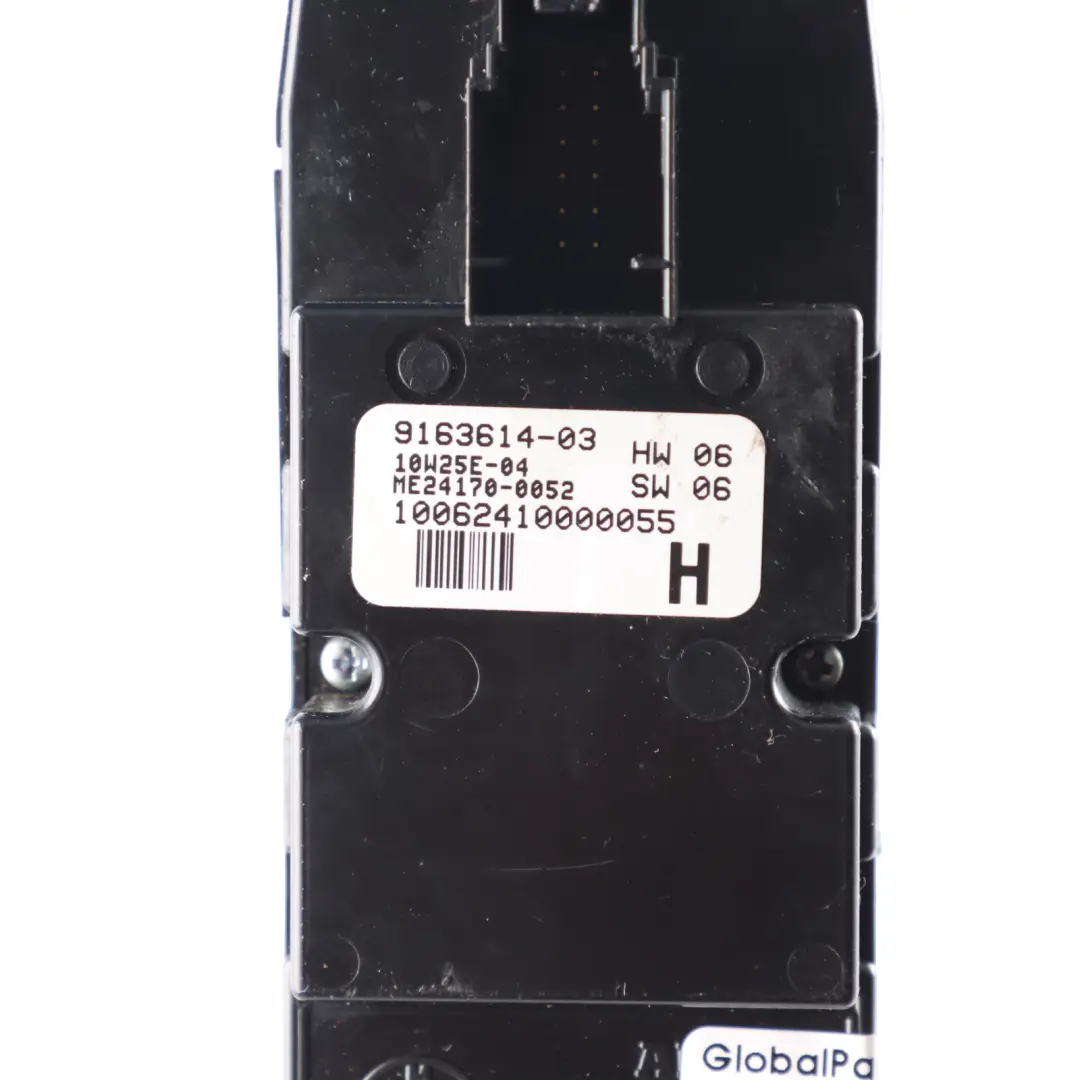 Interruptor Elevalunas Control De Puertas Lado Conductor para BMW F01 F02 con número de pieza 9163614 BMW F01 F02 Interruptor Elevalunas Control De Puertas Lado Conductor - SKU 9163614 - Número de pieza 9163614