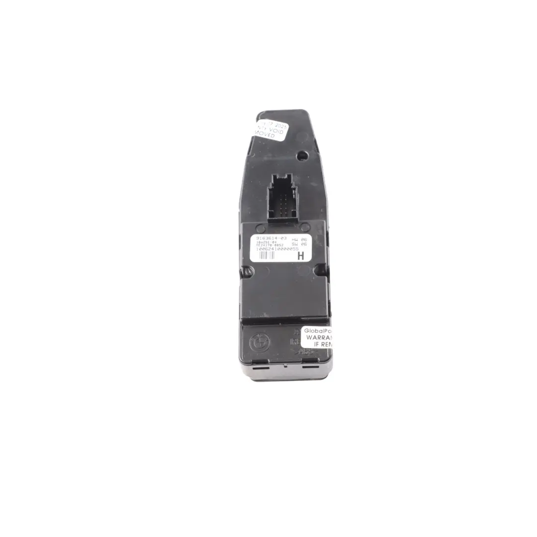 BMW F01 F02 Interruttore Alzacristalli Controllo Porta Lato Guida - SKU 9163614 - Numero di parte 9163614