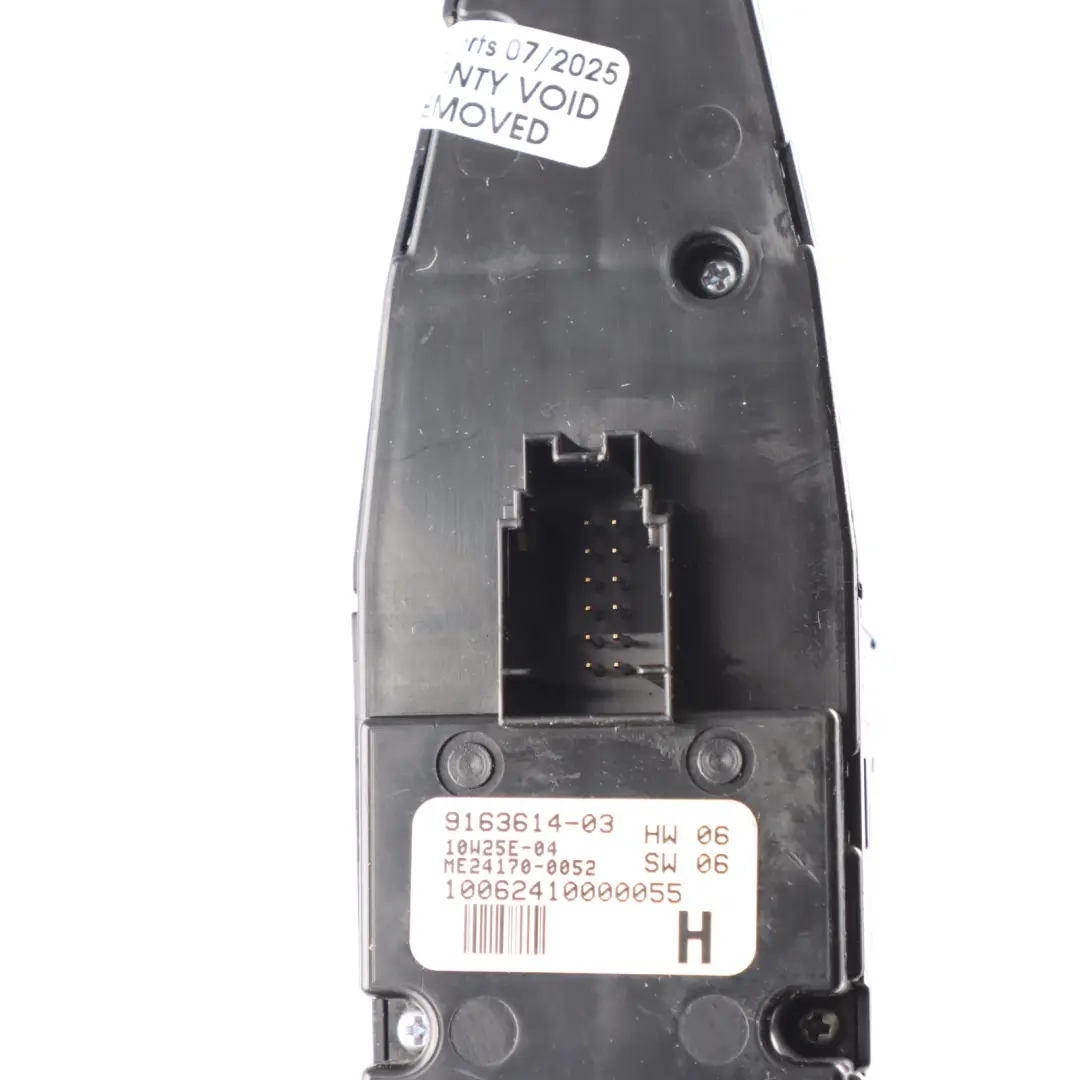 BMW F01 F02 Interruttore Alzacristalli Controllo Porta Lato Guida - SKU 9163614 - Numero di parte 9163614