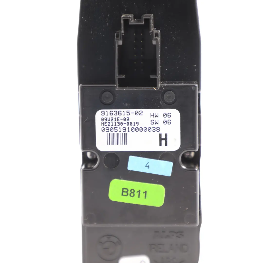 Window Lifter Switch Door Control Operating Driver's Side to BMW F01 F02 with Part number 9163615 BMW F01 F02 Window Lifter Switch Door Control Operating Driver's Side - SKU 9163615 - Part number 9163615