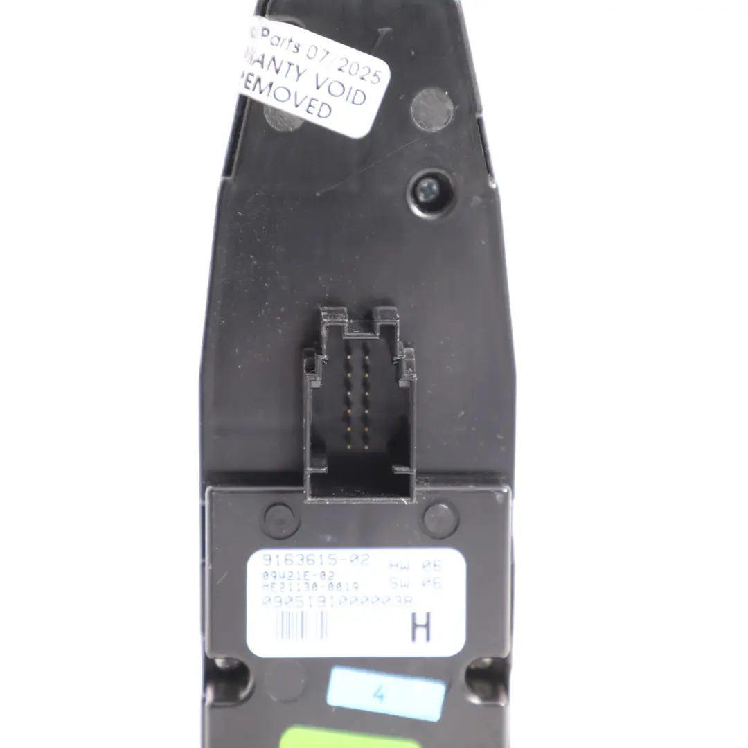 Window Lifter Switch Door Control Operating Driver's Side to BMW F01 F02 with Part number 9163615 BMW F01 F02 Window Lifter Switch Door Control Operating Driver's Side - SKU 9163615 - Part number 9163615