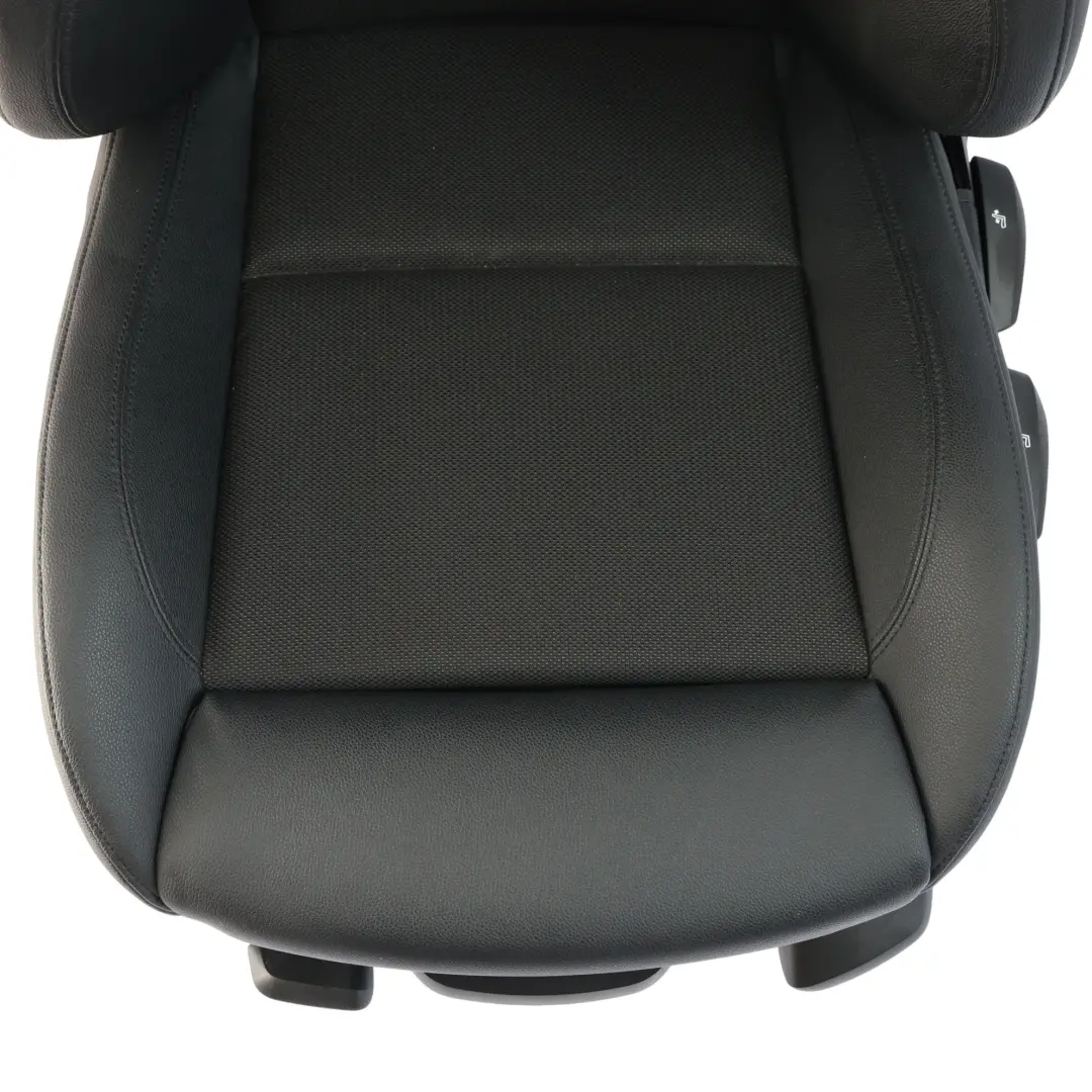 BMW E87 LCI Sport Siège Avant Gauche Tissu / Simili Cuir Flashpoint - SKU 9179149-1 - Numéro de pièce 9179149
