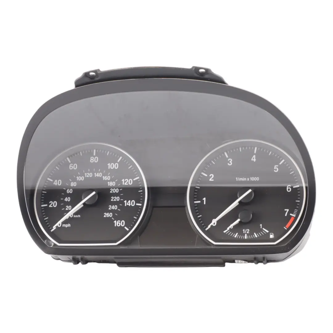 Instrument Cluster Speedo Clocks Manual to BMW E81 E87 LCI E88 Petrol with Part number 9187041 BMW E81 E87 LCI E88 Petrol Instrument Cluster Speedo Clocks Manual - SKU 9187041 - Part number 9187041
