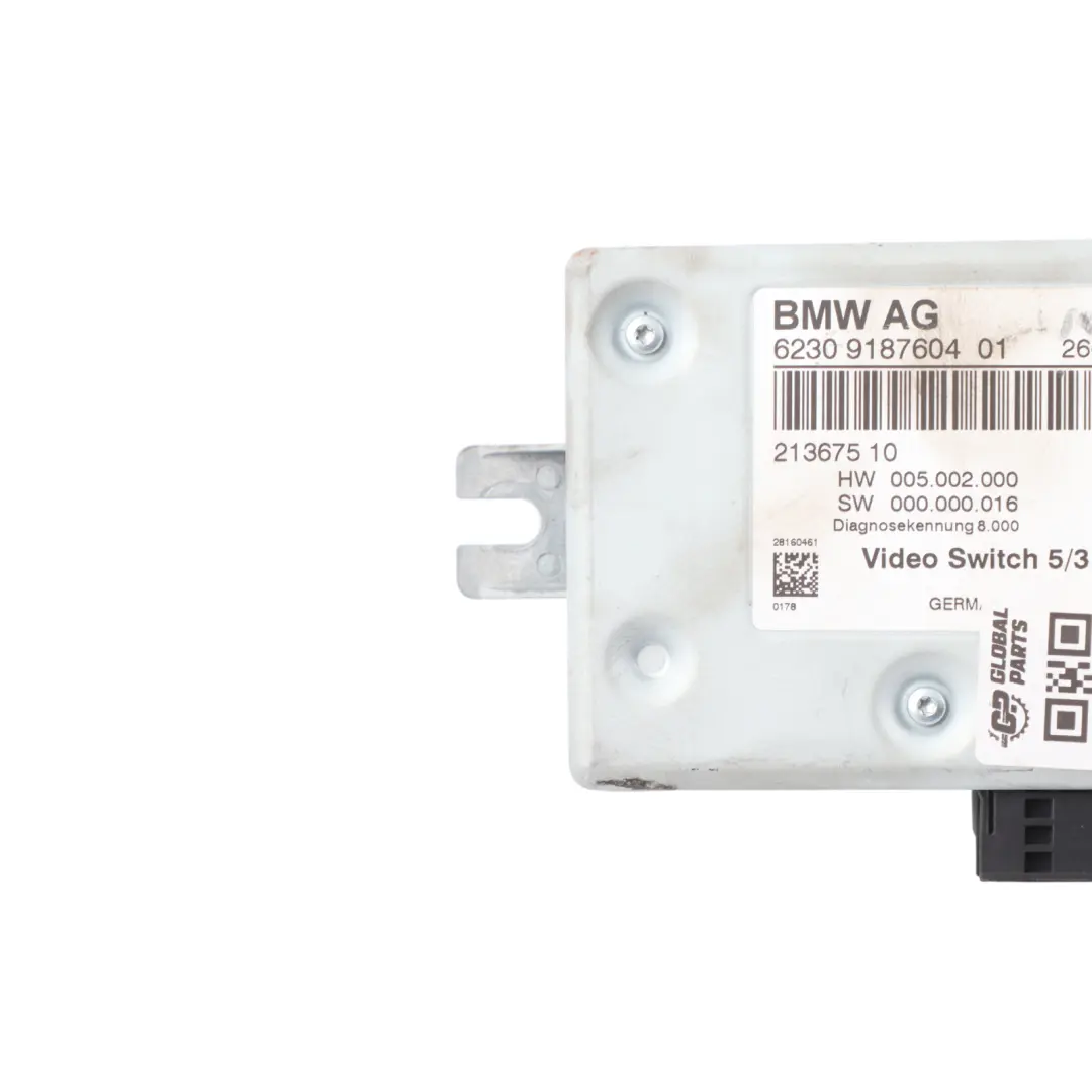 BMW F07 F10 F11 F12 TV Video Switch Control Module Unit - SKU 9187604 - Part number 9187604