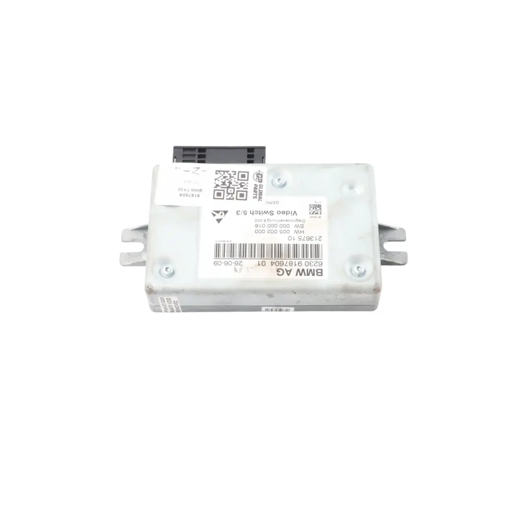 BMW F07 F10 F11 F12 Moduł Sterownik TV Videoswitch - SKU 9187604 - Numer Części 9187604