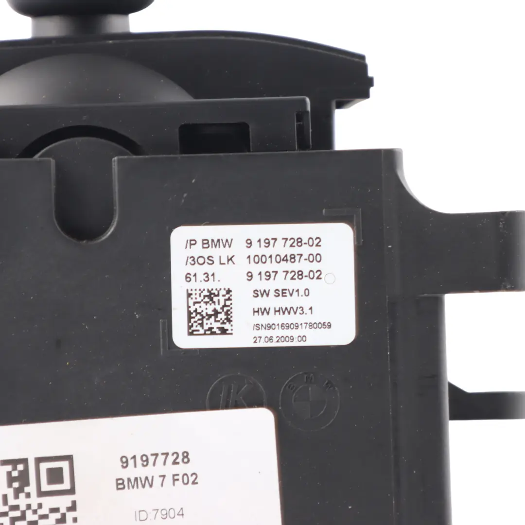 Switch Selector Shifter Automatic Gearbox to BMW F01 F02 F07 GT F10 Gear with Part number 9197728 BMW F01 F02 F07 GT F10 Gear Switch Selector Shifter Automatic Gearbox - SKU 9197728 - Part number 9197728