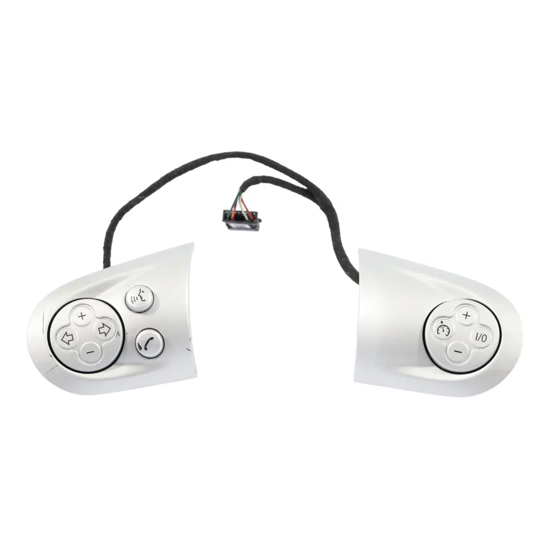 Set Interruttore Multifunzione Pulsante Volante Sportivo per Mini Cooper R55 R56 con numero di parte 9200098 Mini Cooper R55 R56 Set Interruttore Multifunzione Pulsante Volante Sportivo - SKU 9200098-1 - Numero di parte 9200098