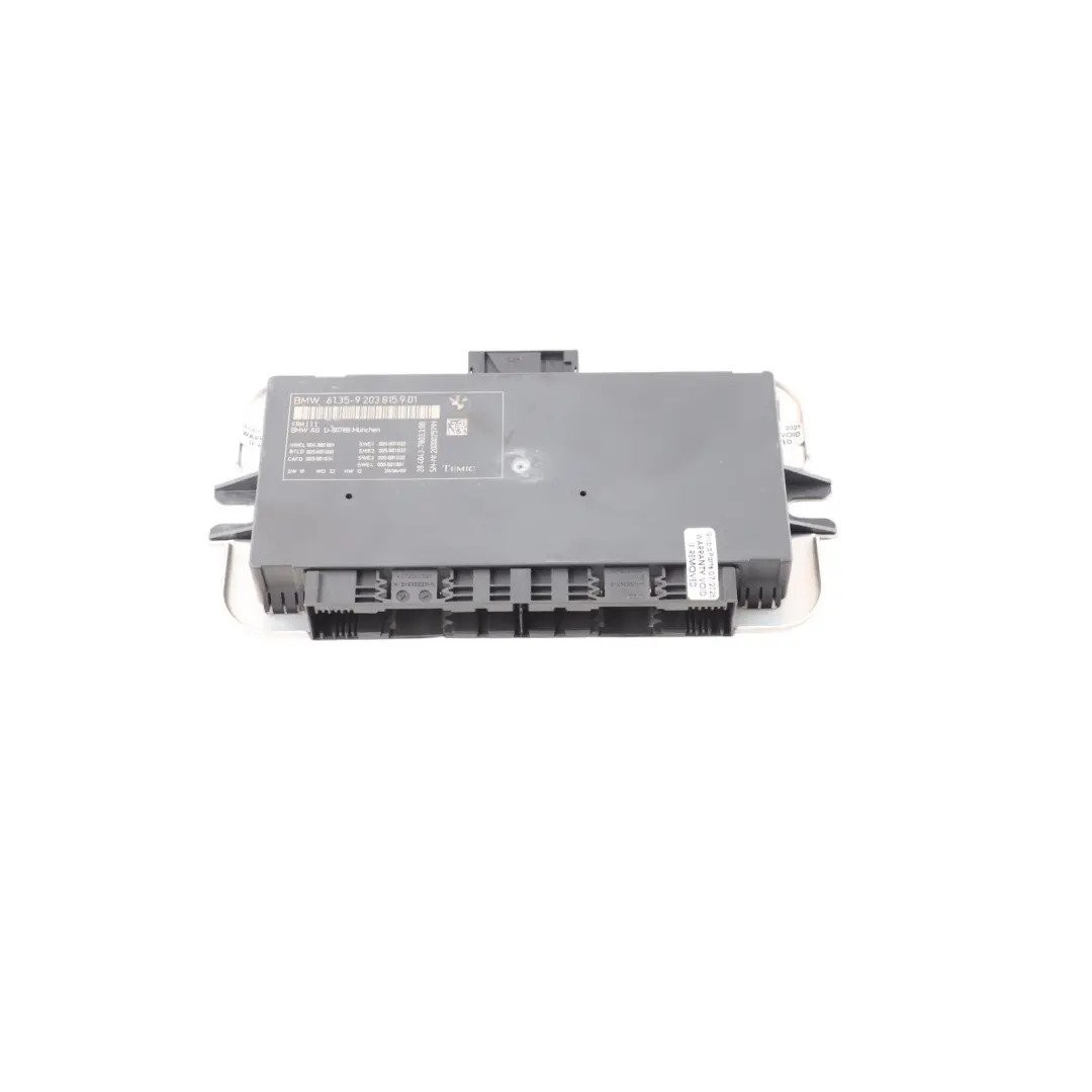 BMW F01 F02 F04 Footwell Light Module Control Unit ECU FRM III - SKU 9203815 - Part number 9203815