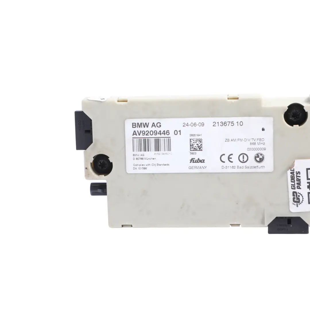  Antenna Amplifier BMW F01 F02 Aeral Diversity 868 MHz Unit FM DAB - SKU 9209446 - Part number 9209446