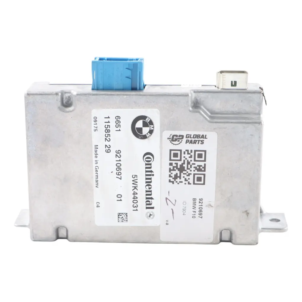 Camera Module BMW F01 F07 F10 F11 F12 Based Assist Systems Control Unit to with Part number 9210697 Camera Module BMW F01 F07 F10 F11 F12 Based Assist Systems Control Unit - SKU 9210697 - Part number 9210697