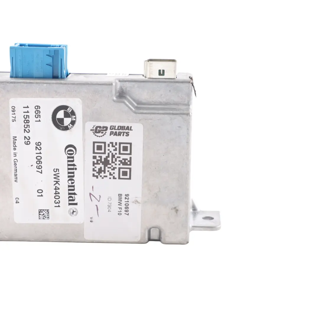 Camera Module BMW F01 F07 F10 F11 F12 Based Assist Systems Control Unit to with Part number 9210697 Camera Module BMW F01 F07 F10 F11 F12 Based Assist Systems Control Unit - SKU 9210697 - Part number 9210697