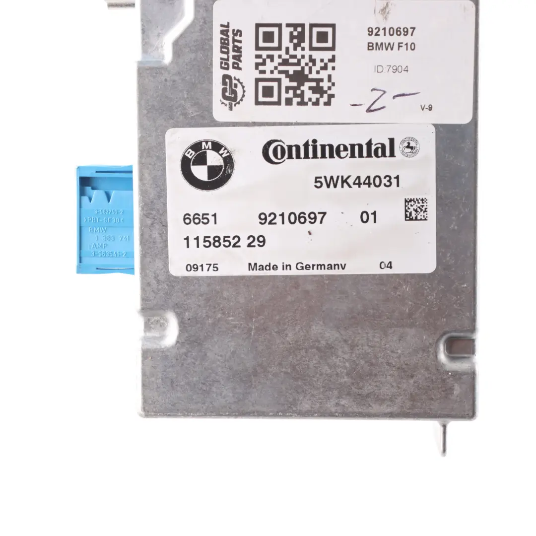  Camera Module BMW F01 F07 F10 F11 F12 Based Assist Systems Control Unit - SKU 9210697 - Part number 9210697