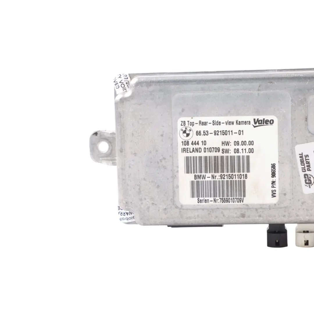 BMW F01 F02 F10 F11 F30 F31 Rear Top Side View Camera Module Control - SKU 9215011 - Part number 9215011