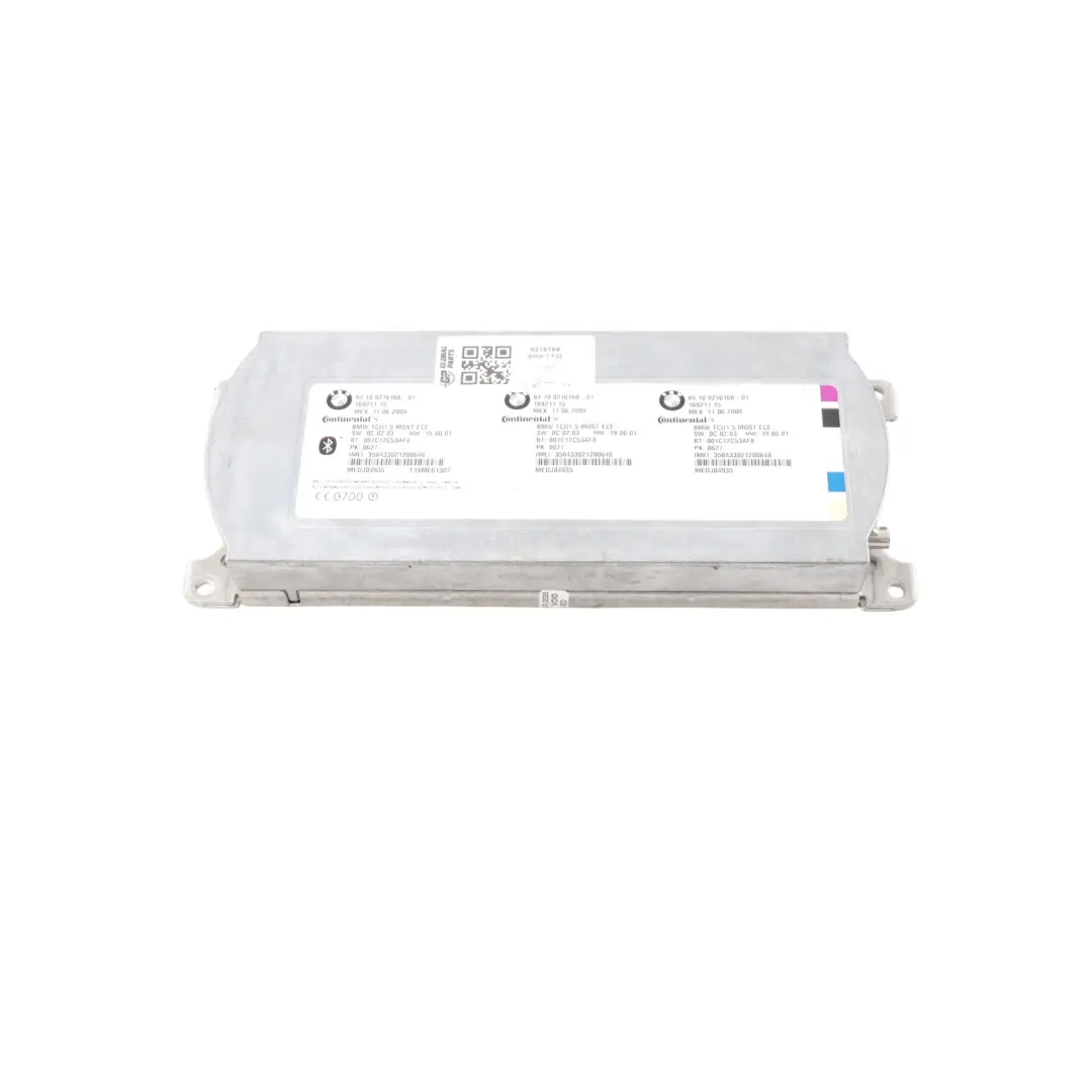 Bluetooth Control Unit Module Telemetics Control Unit to BMW F01 F02 F10 with Part number 9216168 BMW F01 F02 F10 Bluetooth Control Unit Module Telemetics Control Unit - SKU 9216168 - Part number 9216168