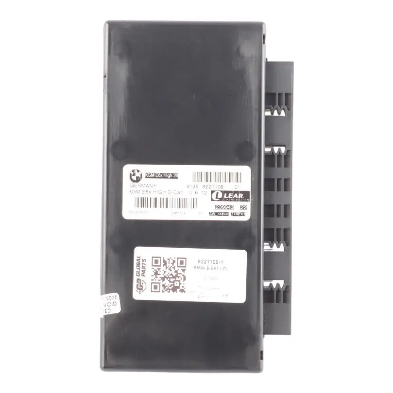 Body Gateway Module Unit KGM E6X High 28 D-Can Lear to BMW E61 LCI with Part number 9221109 BMW E61 LCI Body Gateway Module Unit KGM E6X High 28 D-Can Lear - SKU 9221109-1 - Part number 9221109