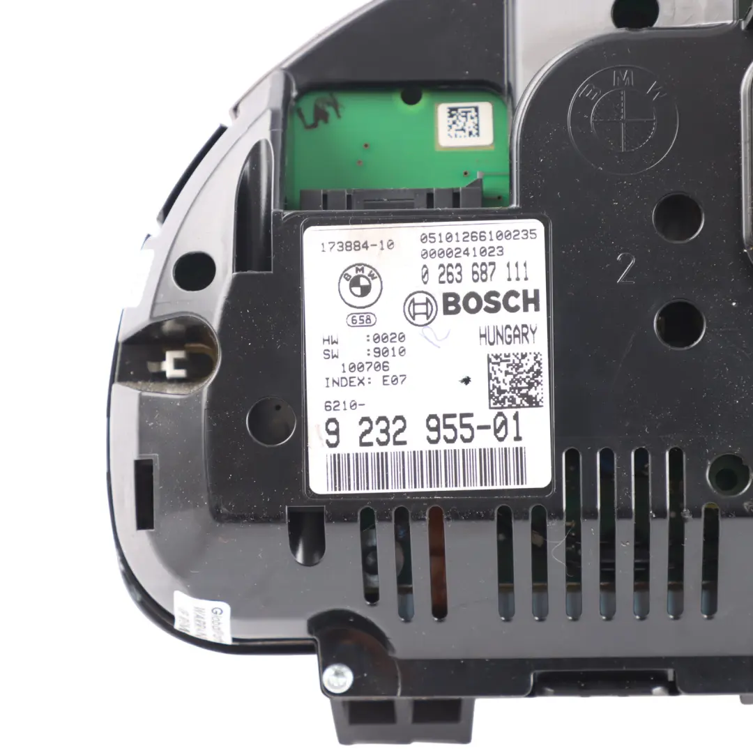 Instrument Cluster Speedo Clocks Automatic to BMW F01 F07 GT F10 Diesel with Part number 9232955 BMW F01 F07 GT F10 Diesel Instrument Cluster Speedo Clocks Automatic - SKU RHD-9232955-1 - Part number 9232955