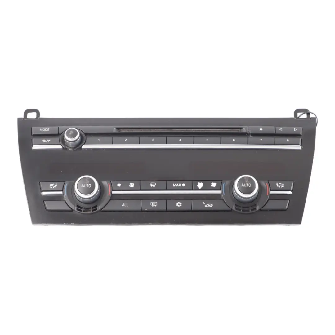 BMW F01 F02 Automatic Air Conditioning Climate Control Panel Black - SKU 9233643-1 - Part number 9233643