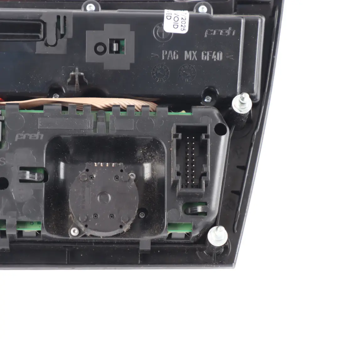 Conditioning Climate Control Panel Black to BMW F01 F02 Automatic Air with Part number 9233643 BMW F01 F02 Automatic Air Conditioning Climate Control Panel Black - SKU 9233643-1 - Part number 9233643