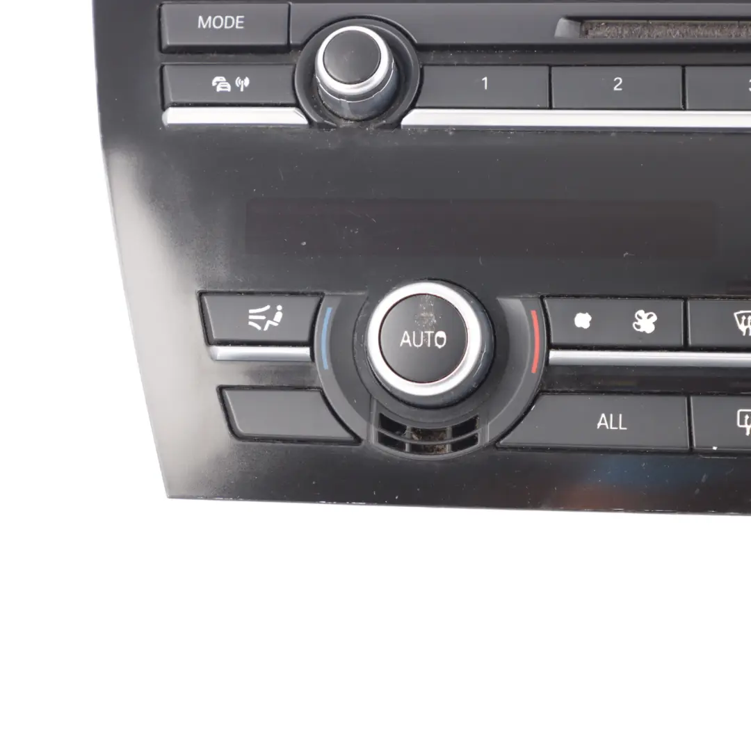 BMW F01 F02 Automatic Air Conditioning Climate Control Panel Black - SKU 9233643-1 - Part number 9233643