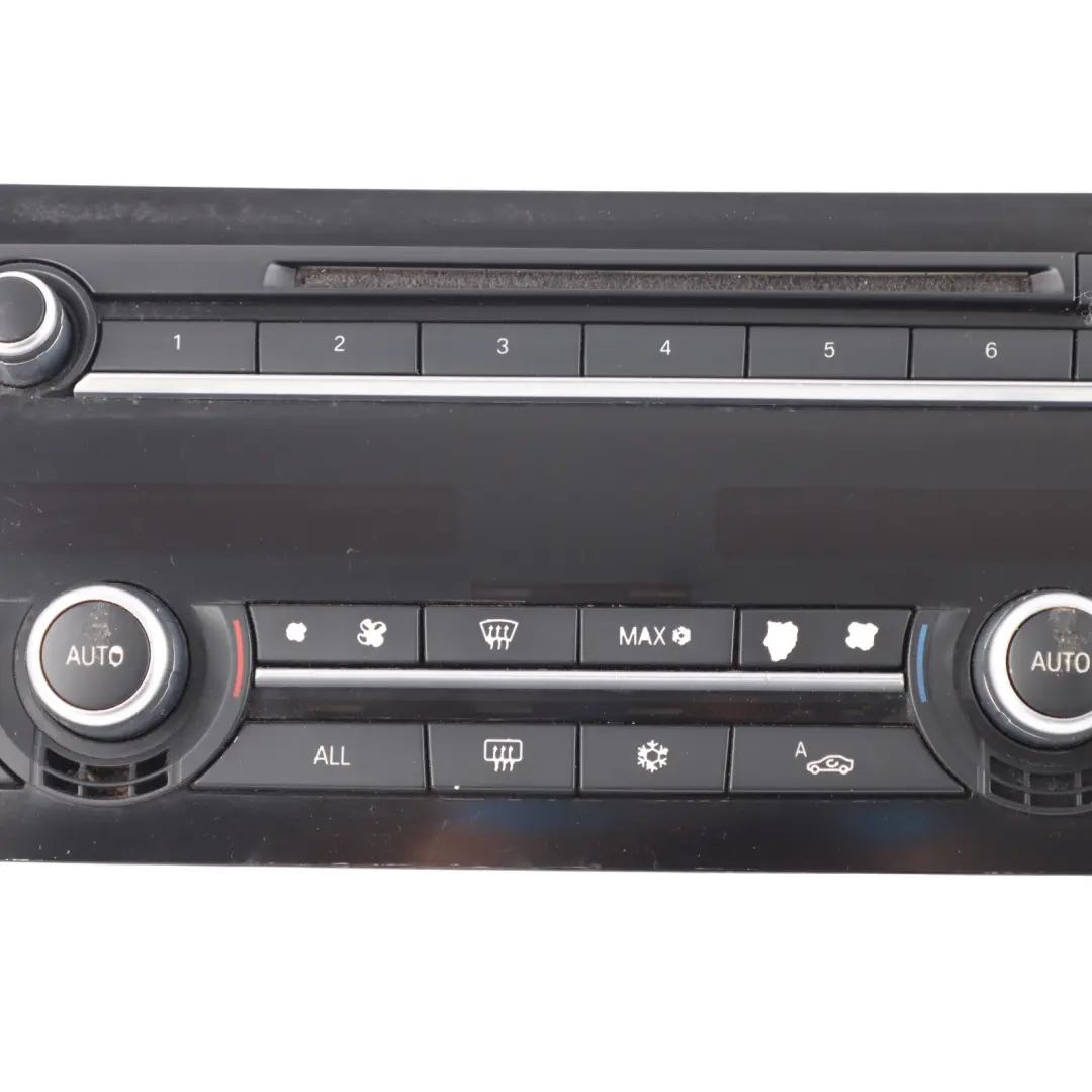 BMW F01 F02 Automatic Air Conditioning Climate Control Panel Black - SKU 9233643-1 - Part number 9233643