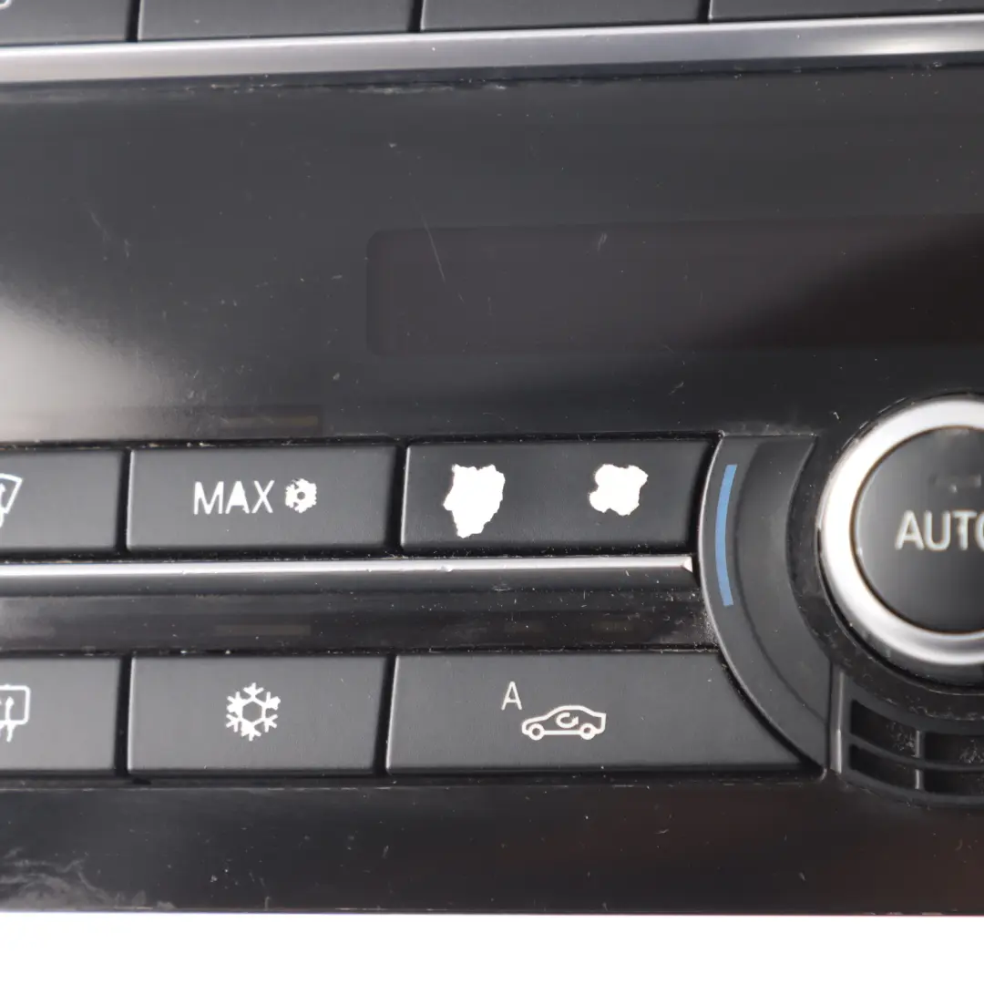 BMW F01 F02 Automatic Air Conditioning Climate Control Panel Black - SKU 9233643-1 - Part number 9233643