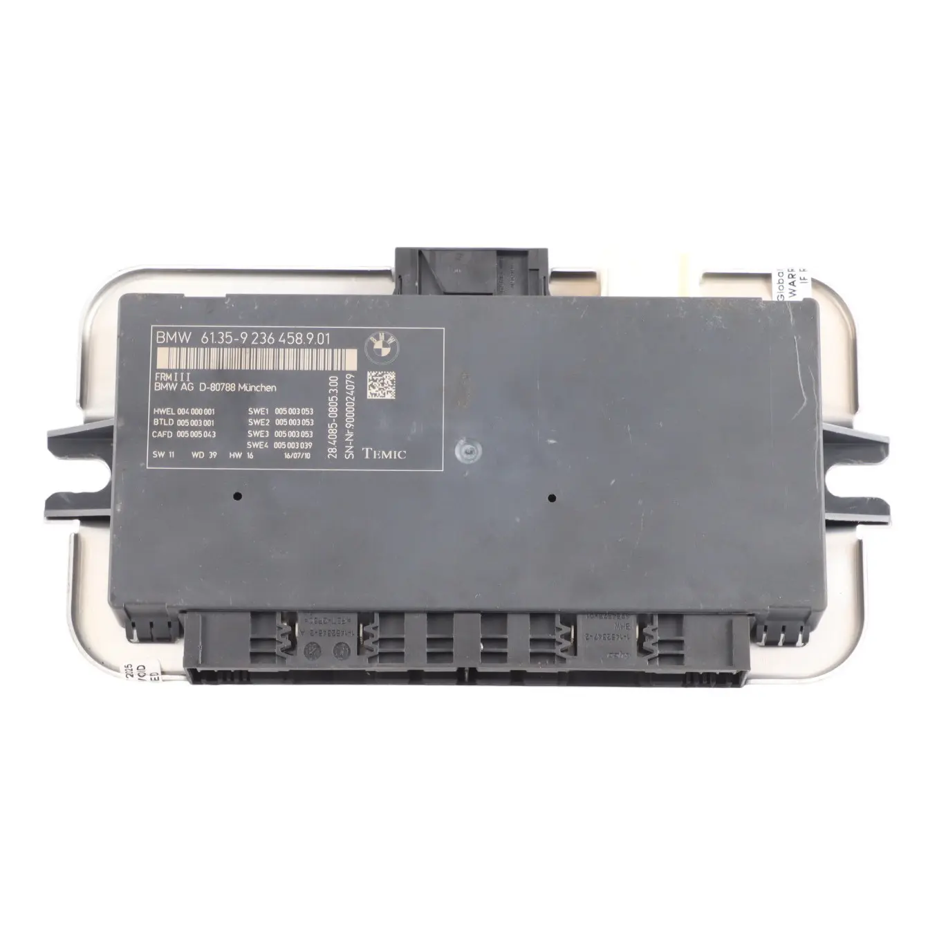 BMW F01 F02 F04 F07 LCI Footwell Light Control Module ECU Unit FRM3 9236458