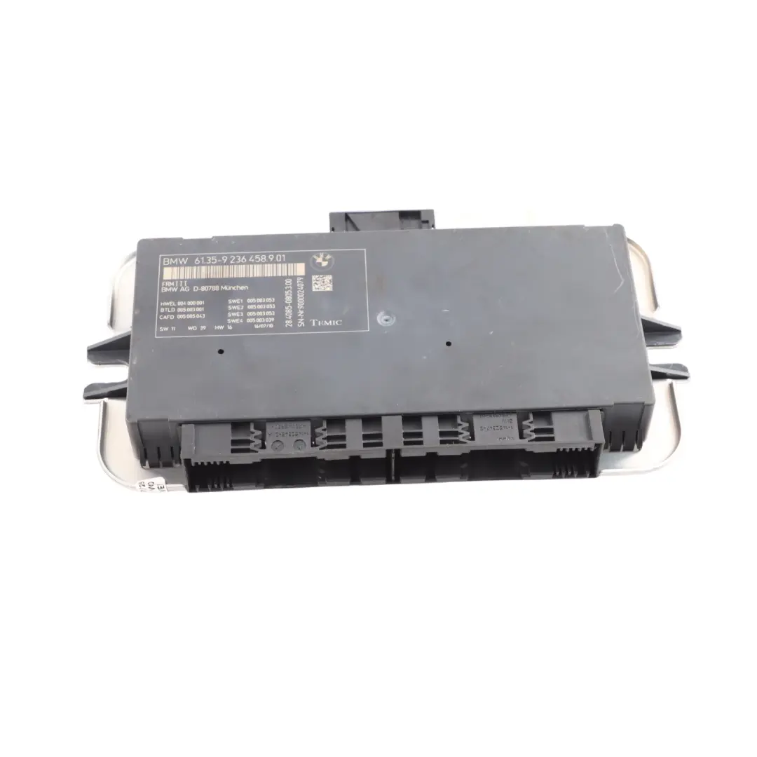 BMW F01 F02 F04 F07 LCI Footwell Light Control Module ECU Unit FRM3 - SKU 9236458 - Part number 9236458