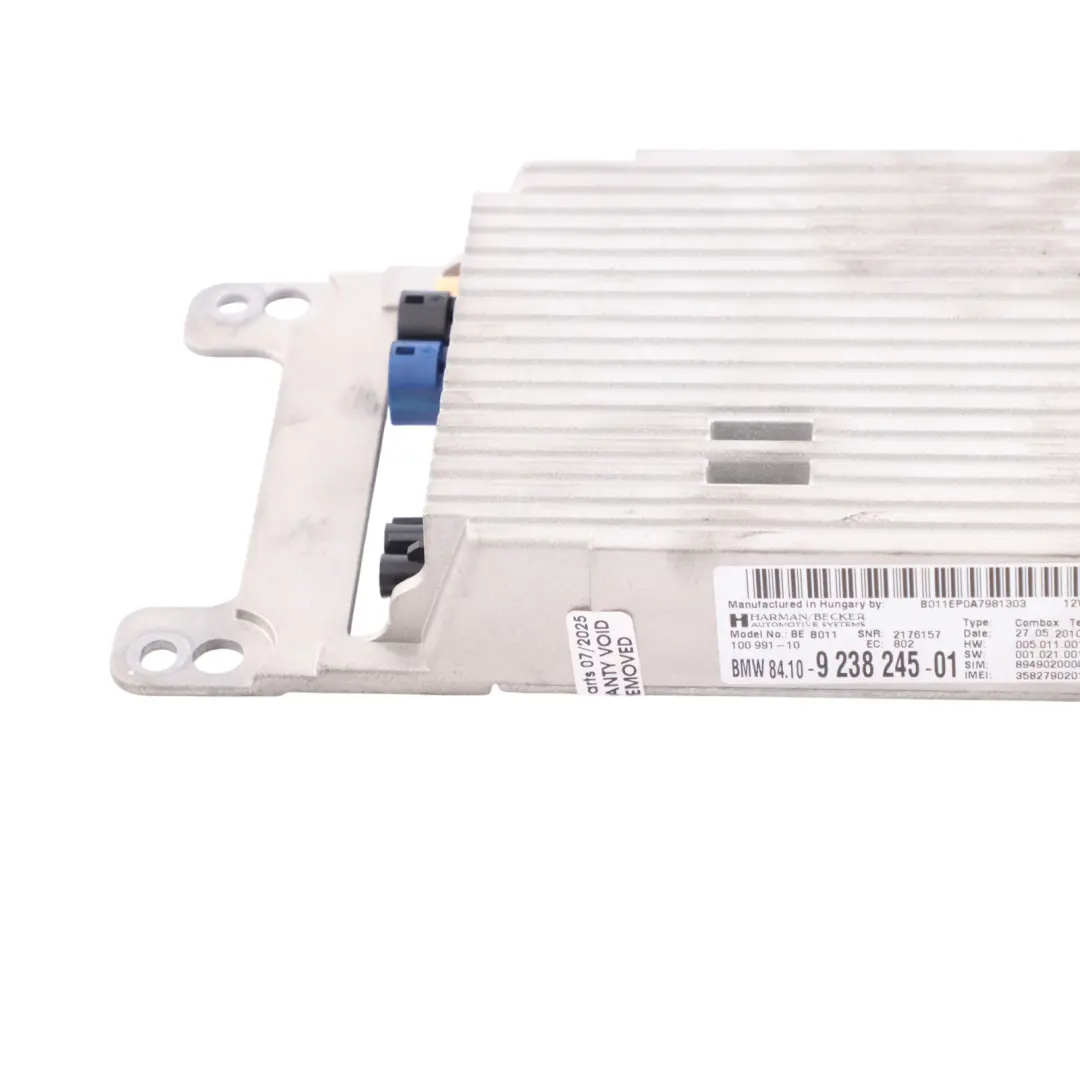 BMW F01 F02 F07 F10 Bluetooth Telematics Control Module Unit - SKU 9238245 - Part number 9238245