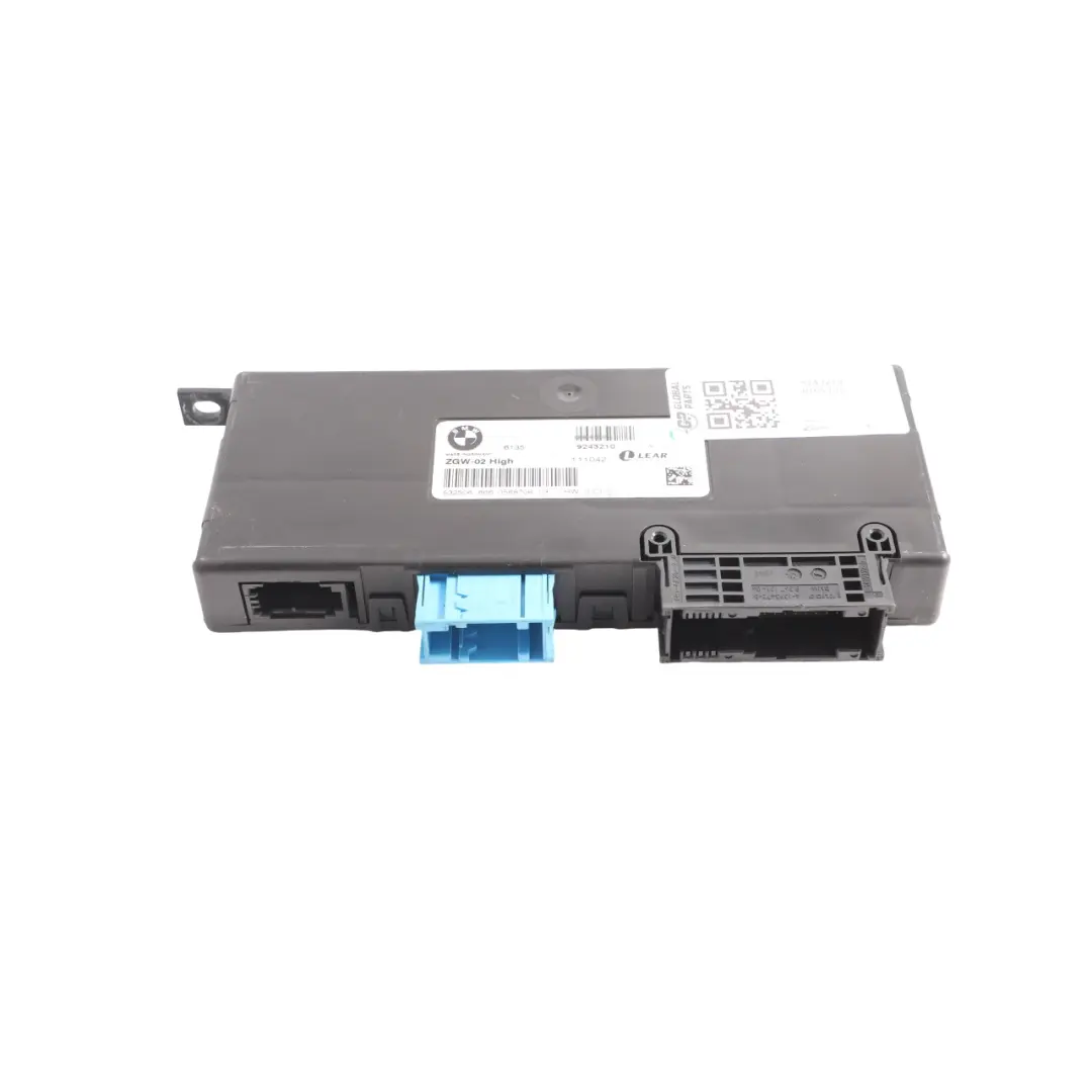 BMW F10 F11 F12 Central Gateway Module ECU Control Unit Lear ZGW-02 High - SKU 9243210 - Part number 9243210