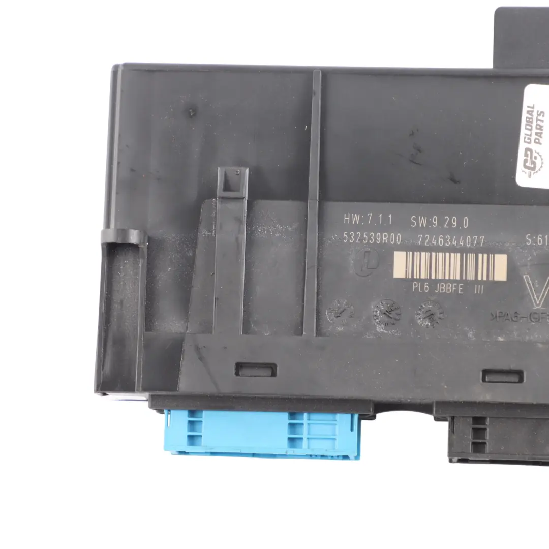 BMW F01 ECU Body Control Module Unit Junction Box Pl6 JBBFE III V5 - SKU 9252330 - Part number 9252330