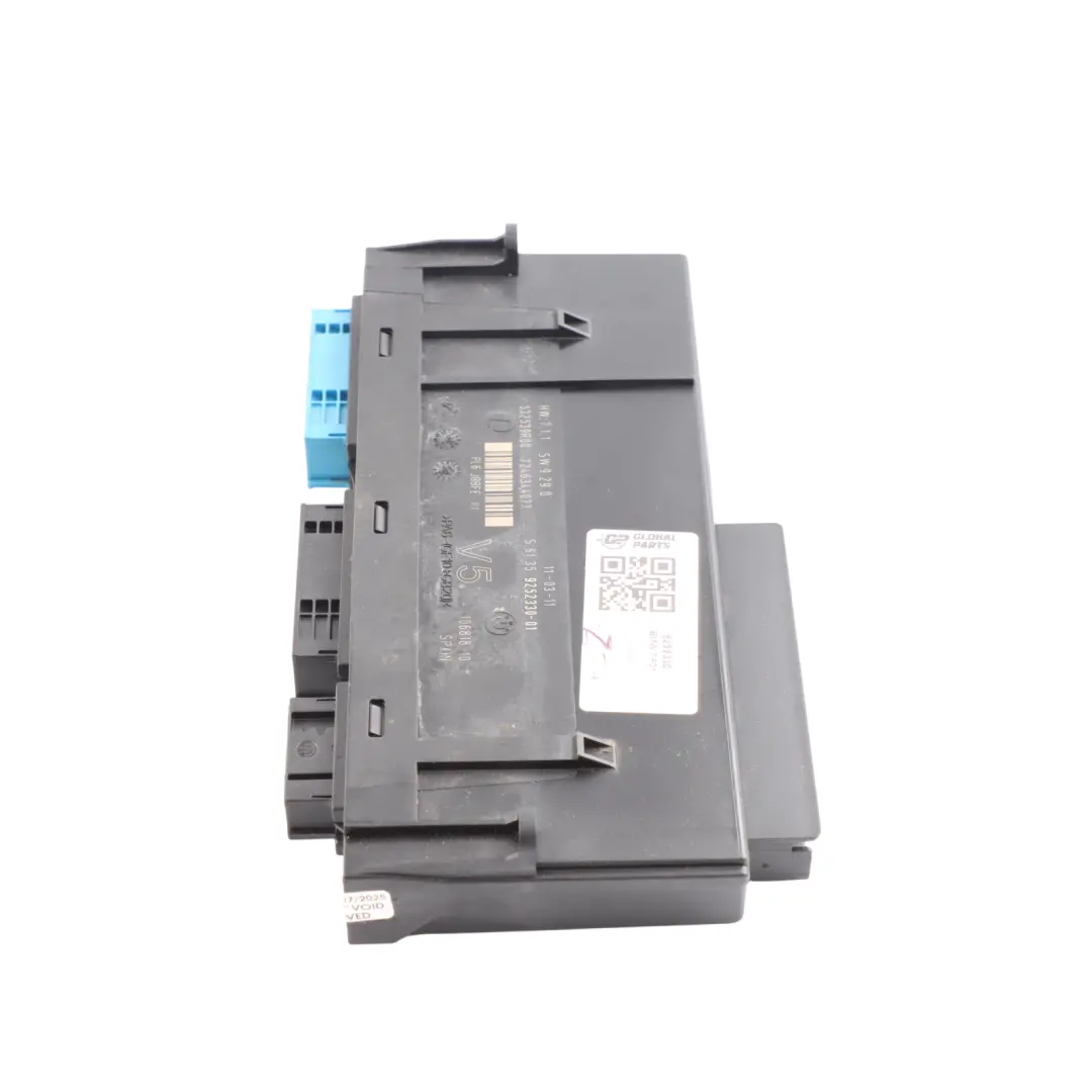 BMW F01 ECU Body Control Module Unit Junction Box Pl6 JBBFE III V5 - SKU 9252330 - Part number 9252330