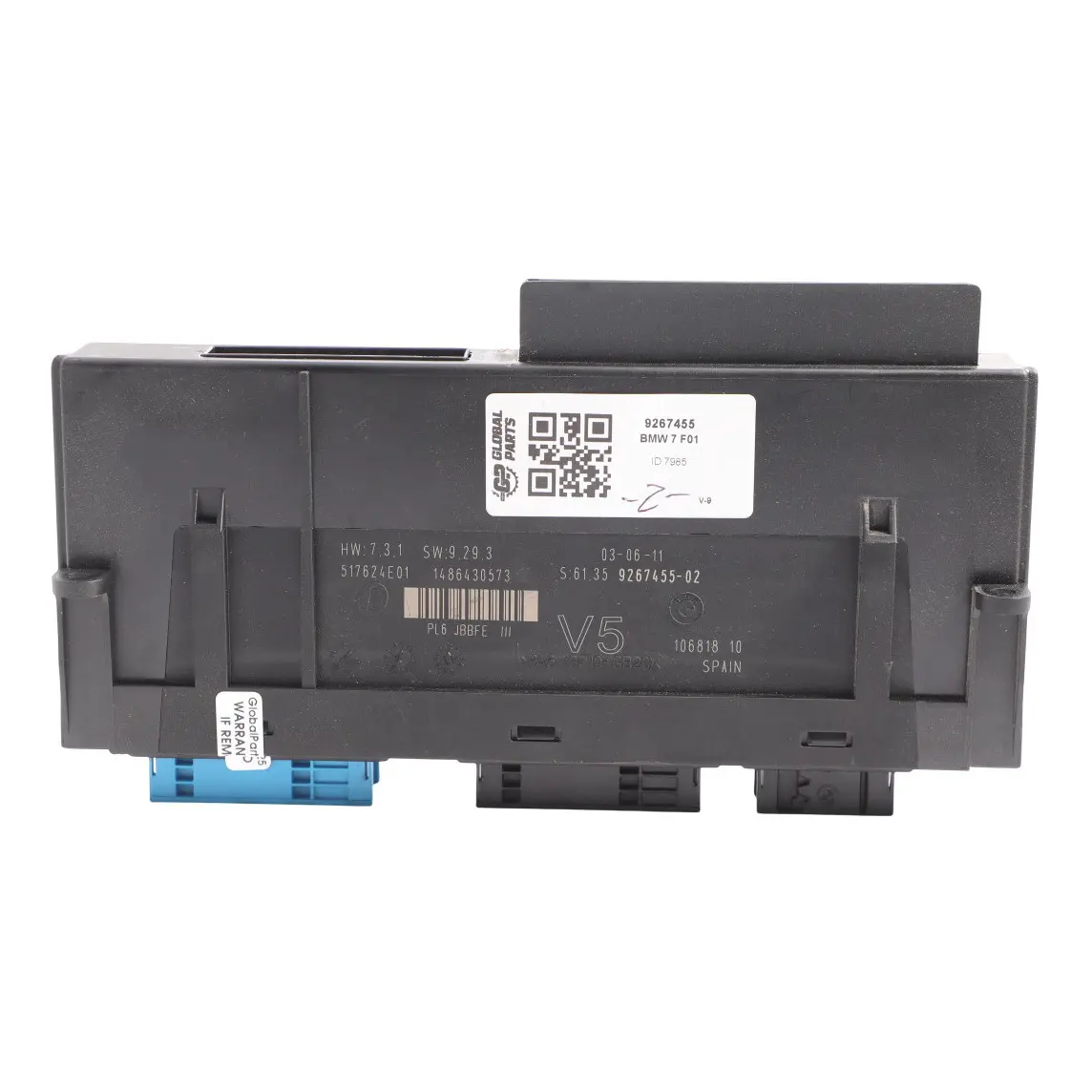 BMW F01 F02 ECU Body Control Module Junction Box JBBFEIIIR LP 9267455