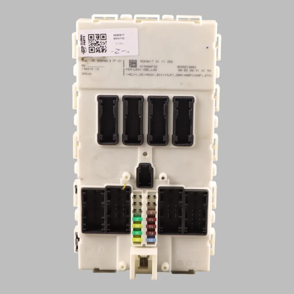 BMW F20 Diesel Front Electronic Module Control Unit FEM BCM ECU - SKU 9280617 - Part number 9280617