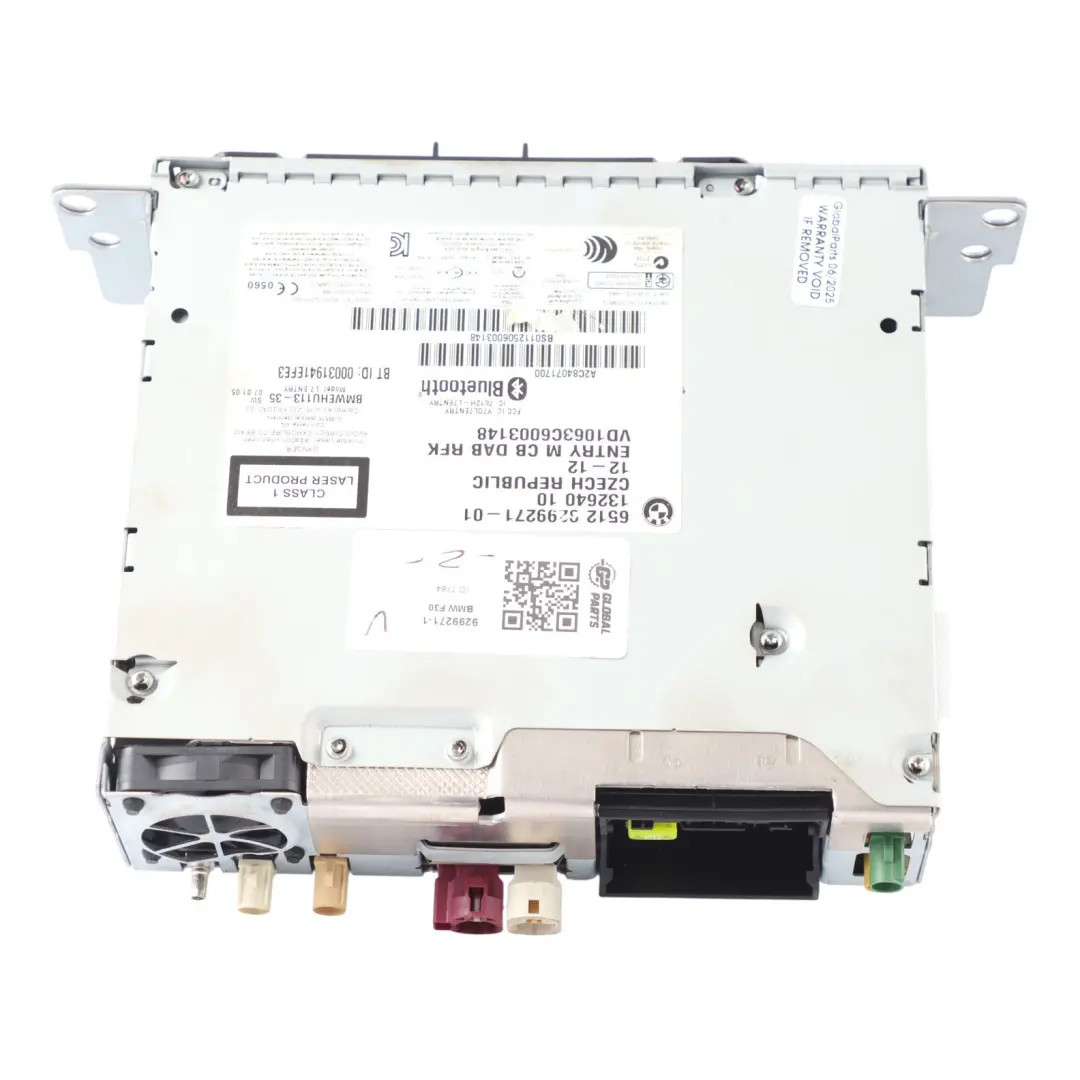 BMW F21 F30 F31 GT Radio Professional DAB CD Player - SKU 9299271-1 - Part number 9299271