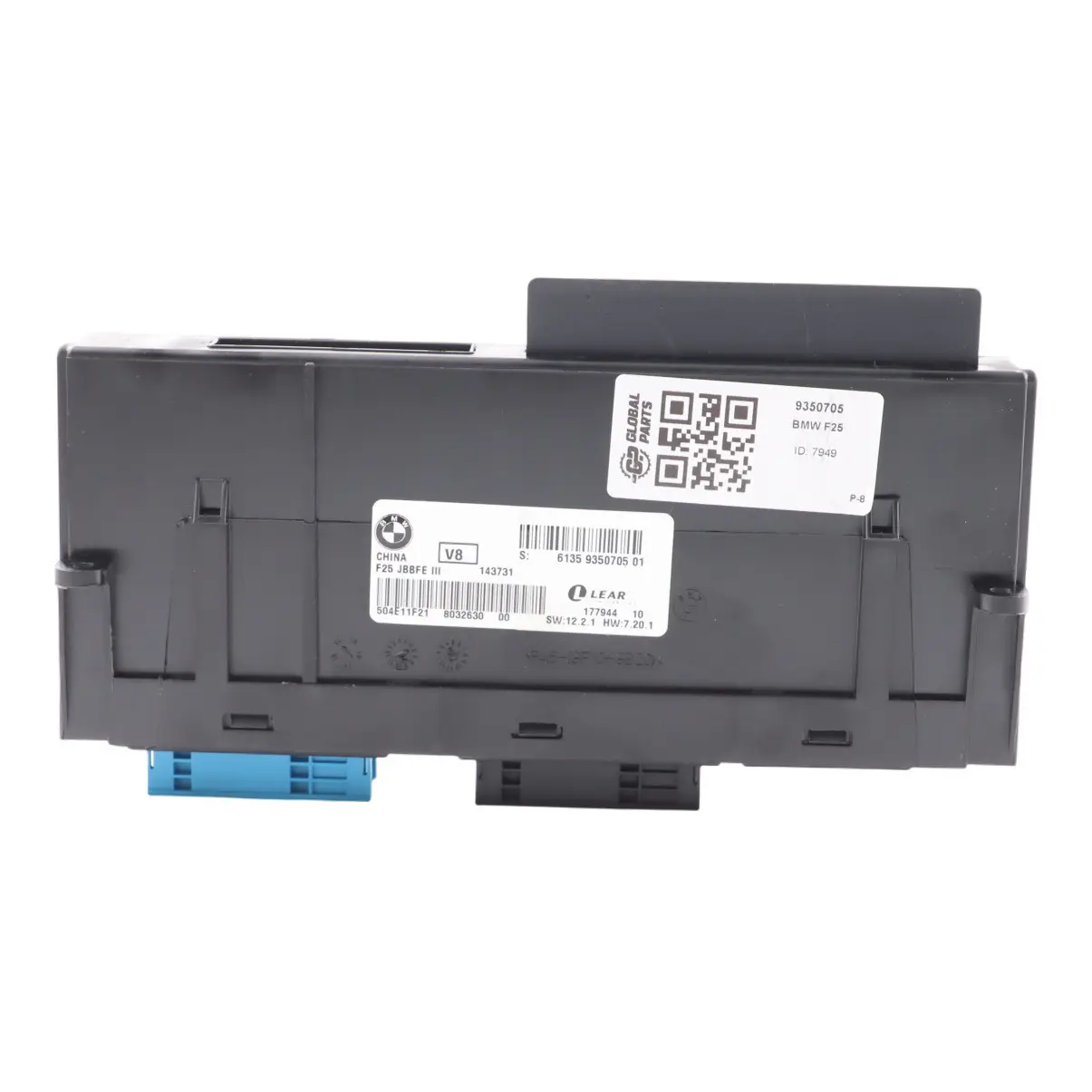 BMW X3 F25 Módulo Control Carrocería ECU Caja De Conexiones JBBFE III V8 9350705