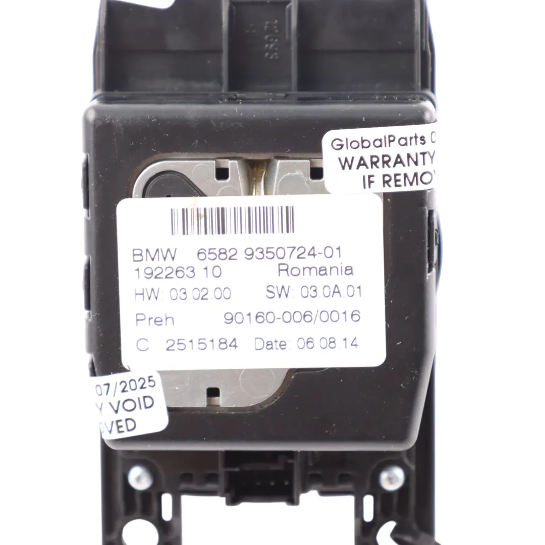 iDrive Controller BMW F10 F20 F21 F30 F80 Unit Knob Switch Module to with Part number 9350724 iDrive Controller BMW F10 F20 F21 F30 F80 Unit Knob Switch Module - SKU 9350724 - Part number 9350724