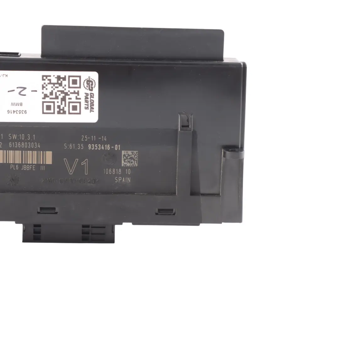  Junction Box BMW F10 PL6 JBBFE III V1 Body Control Module - SKU 9353416 - Part number 9353416