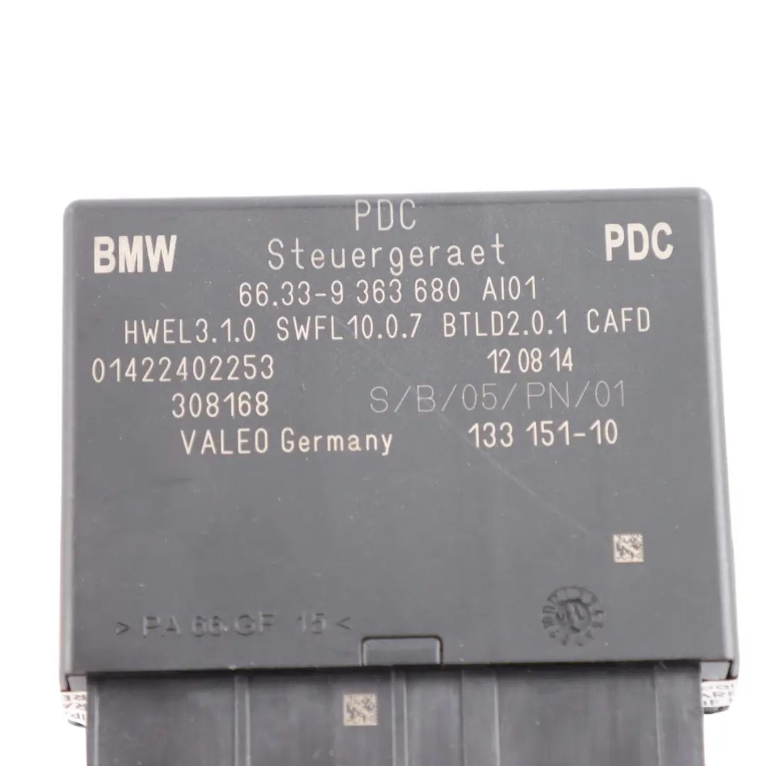 PDC Module BMW X3 F25 X5 F15 Mini F55 Parking Assistant Control Unit to with Part number 9363680 PDC Module BMW X3 F25 X5 F15 Mini F55 Parking Assistant Control Unit - SKU 9363680 - Part number 9363680