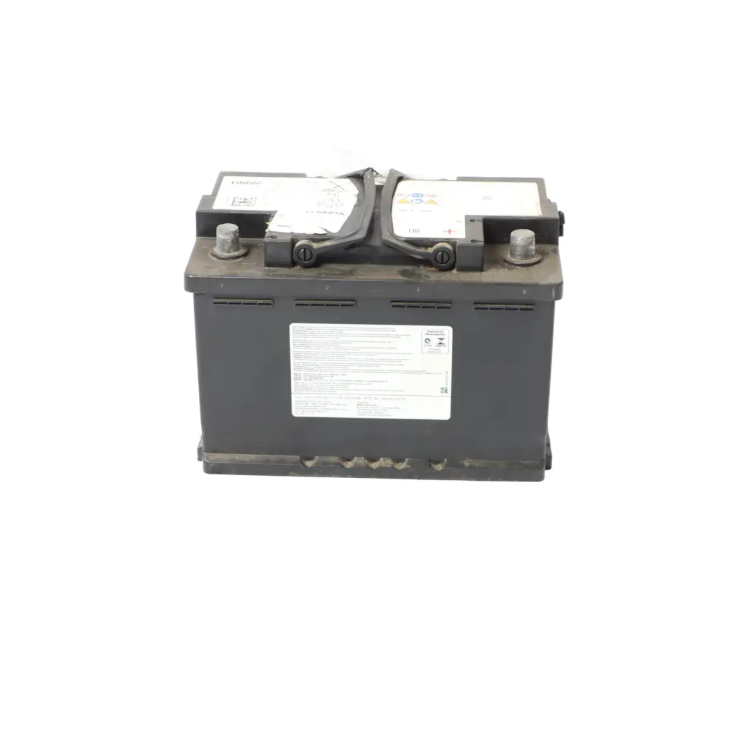 Varta AGM Car Battery 12V 70Ah 720A 9878490 to BMW with Part number 9381780 BMW Varta AGM Car Battery 12V 70Ah 720A 9878490 - SKU 9381780-1 - Part number 9381780