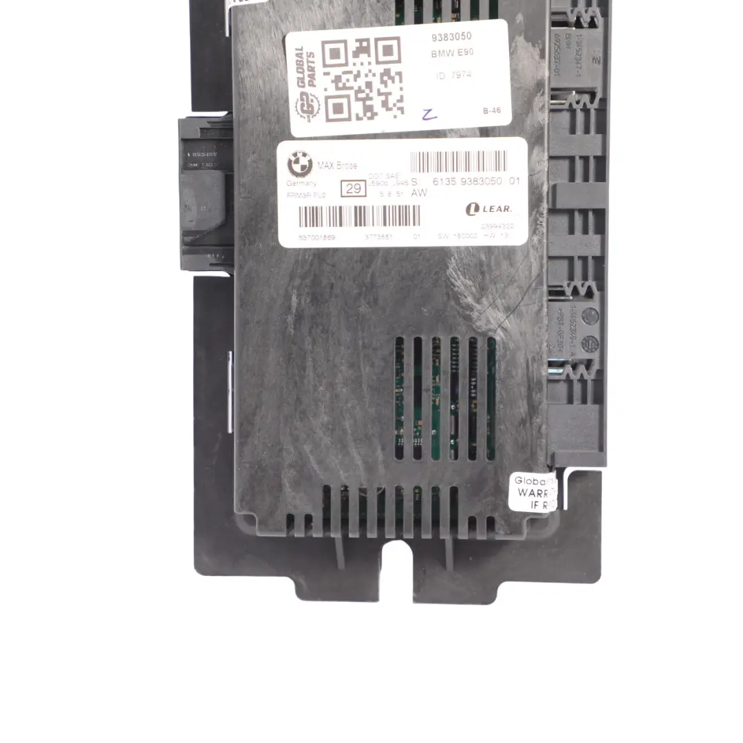 BMW E90 LCI Footwell Light Module Control Unit ECU Lear FRM3R PL2 9286887 - SKU 9383050 - Part number 9383050