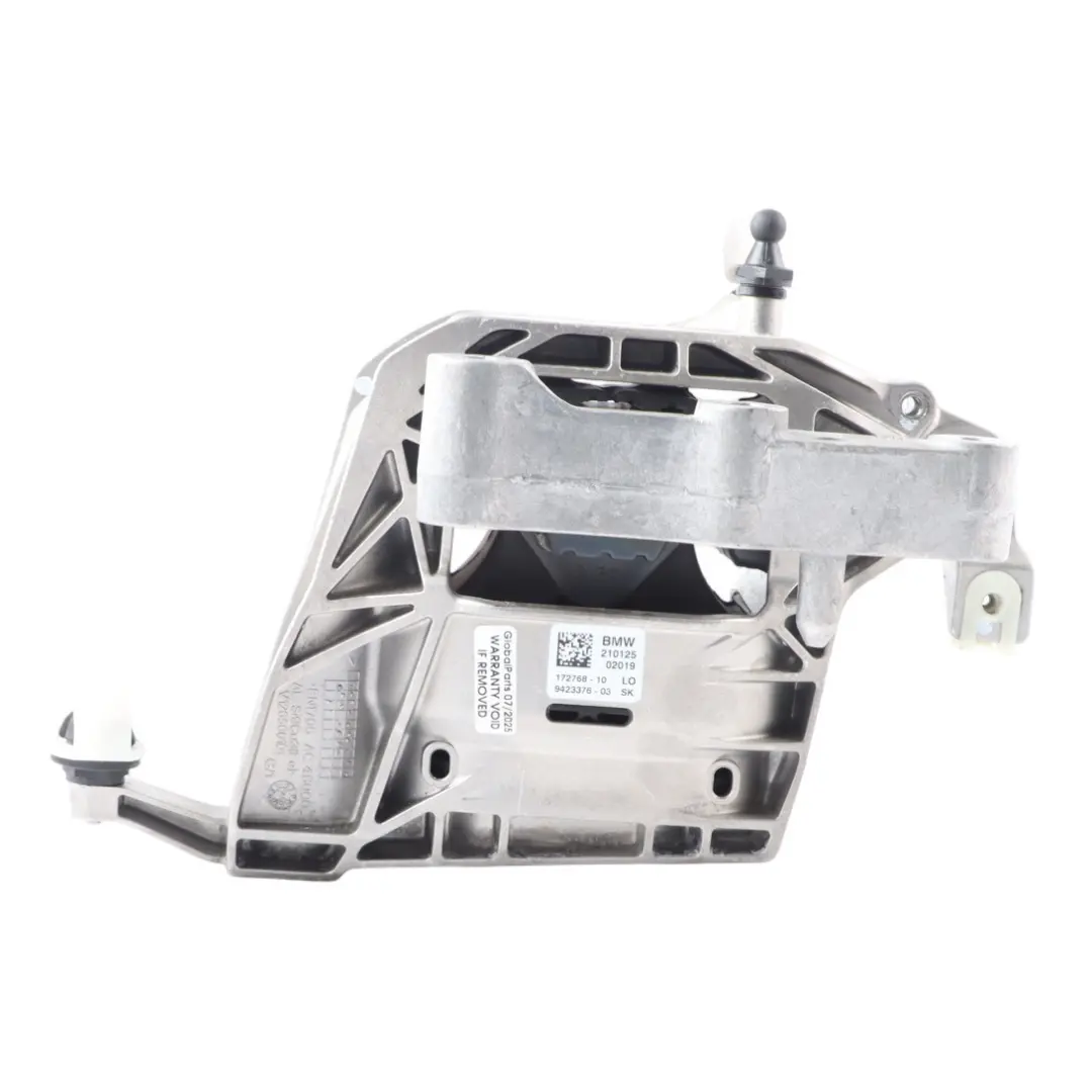 Support Bracket BMW F70 U06 U11 U10 B38 Mount Holder Right O/S to Engine with Part number 9423376 Engine Support Bracket BMW F70 U06 U11 U10 B38 Mount Holder Right O/S - SKU 9423376 - Part number 9423376