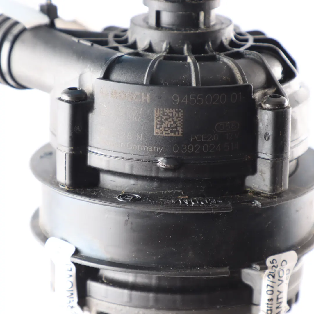 F74 F78 U06 U11 U12 U10 LCI Pompe À Eau Auxiliaire pour BMW F70 à propos du numéro de pièce 9455020 BMW F70 F74 F78 U06 U11 U12 U10 LCI Pompe À Eau Auxiliaire - SKU 9455020 - Numéro de pièce 9455020