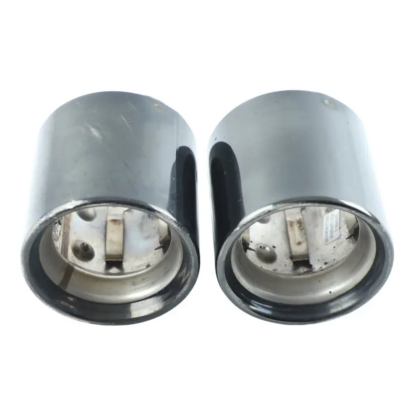 BMW F40 Exhaust Tips M Performance Pipe Black Chrome Shadow Line Set 9489054