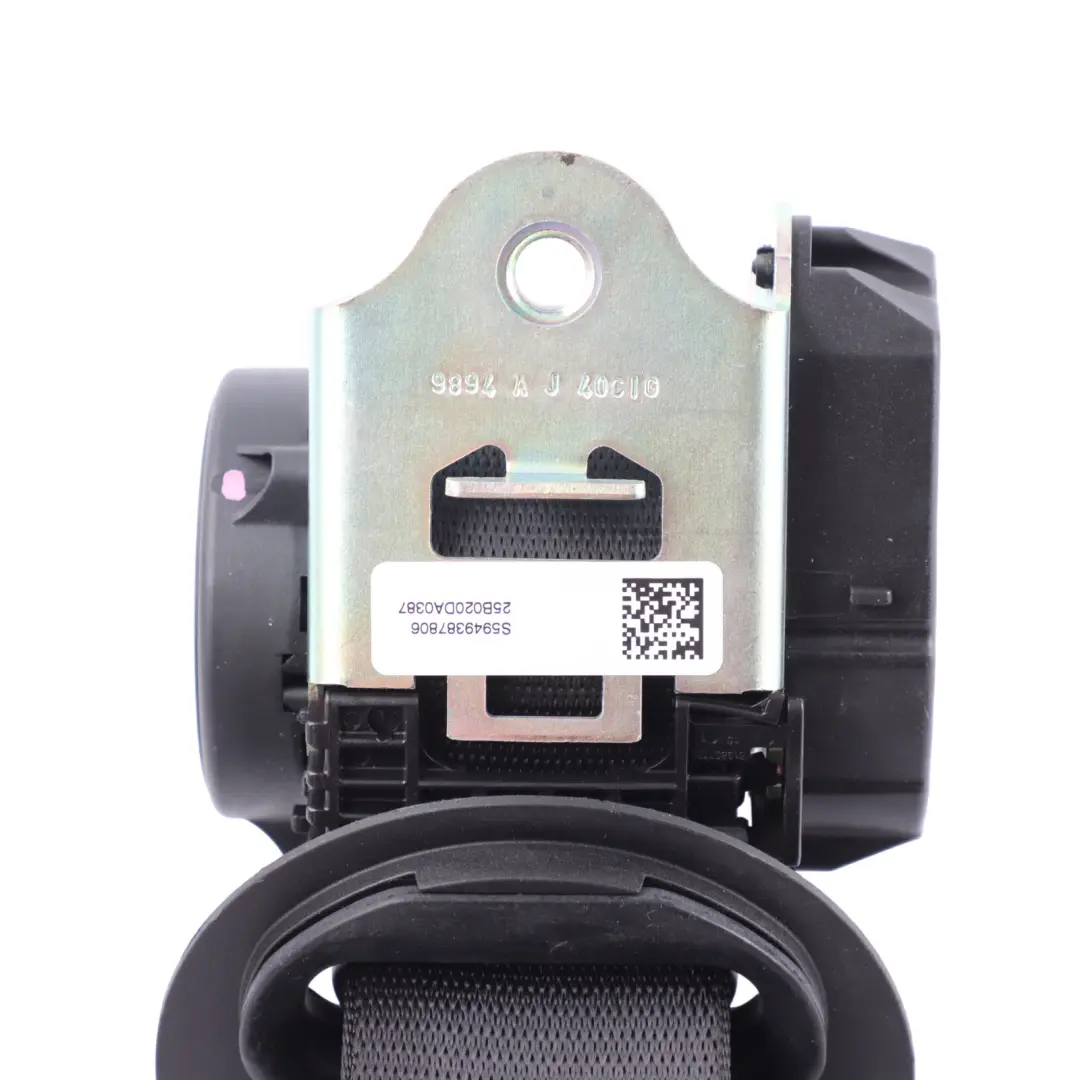 Middle Centre Seat Belt to BMW U06 Active Tourer Rear with Part number 9493878 BMW U06 Active Tourer Rear Middle Centre Seat Belt - SKU 9493878 - Part number 9493878