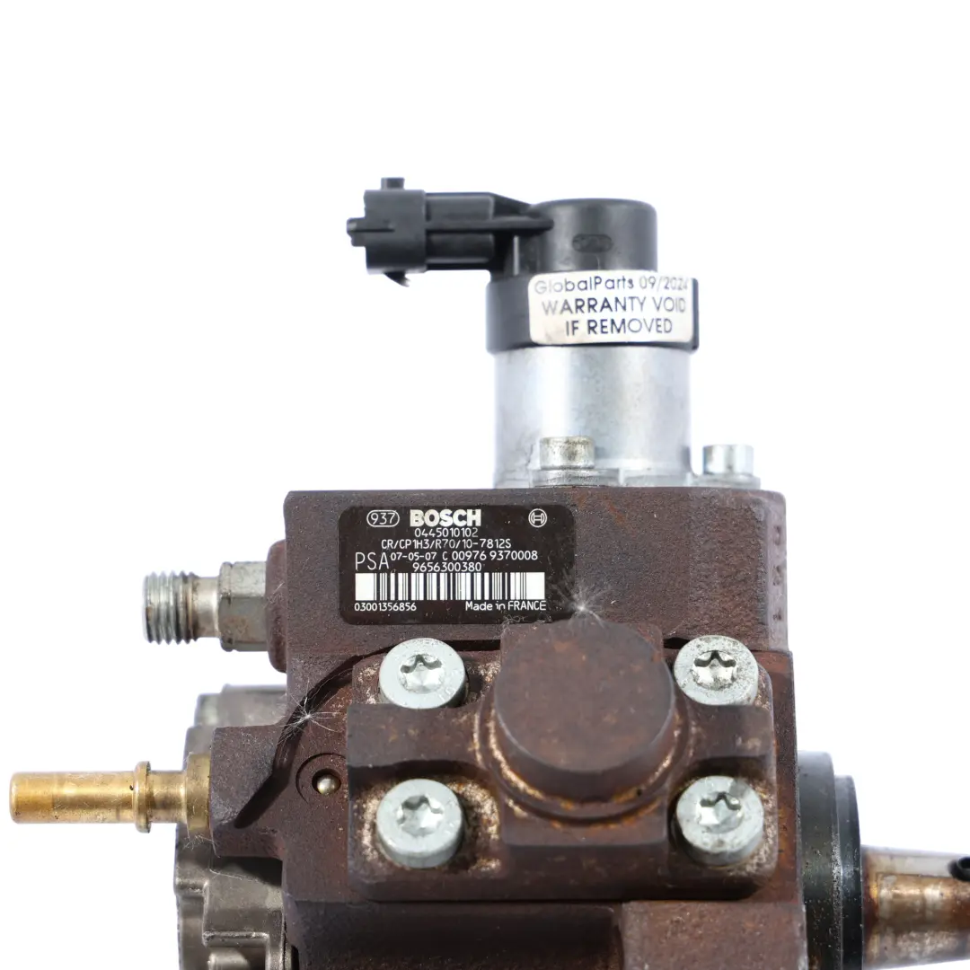 Citroen DISPATCH III 1.6 HDI 9HM High Pressure Fuel Pump to with Part number 9656300380 Citroen DISPATCH III 1.6 HDI 9HM High Pressure Fuel Pump - SKU 9656300380 - Part number 9656300380