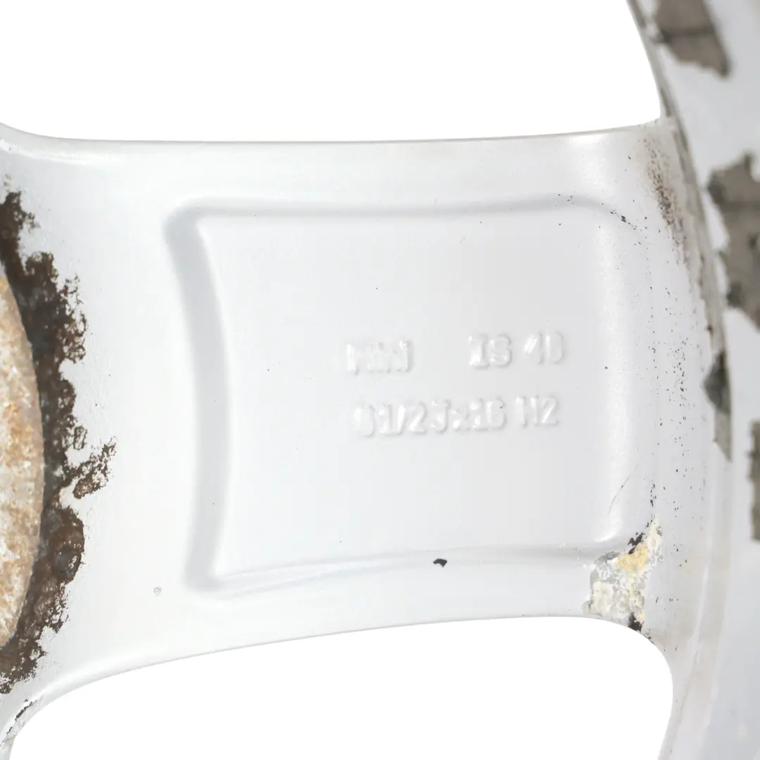 Alloy Rim 16" 6,5J Silver 5-Star Single Spoke 124 to Mini Cooper One R60 R61 Wheel with Part number 9803720 Mini Cooper One R60 R61 Wheel Alloy Rim 16" 6,5J Silver 5-Star Single Spoke 124 - SKU 9803720-3 - Part number 9803720