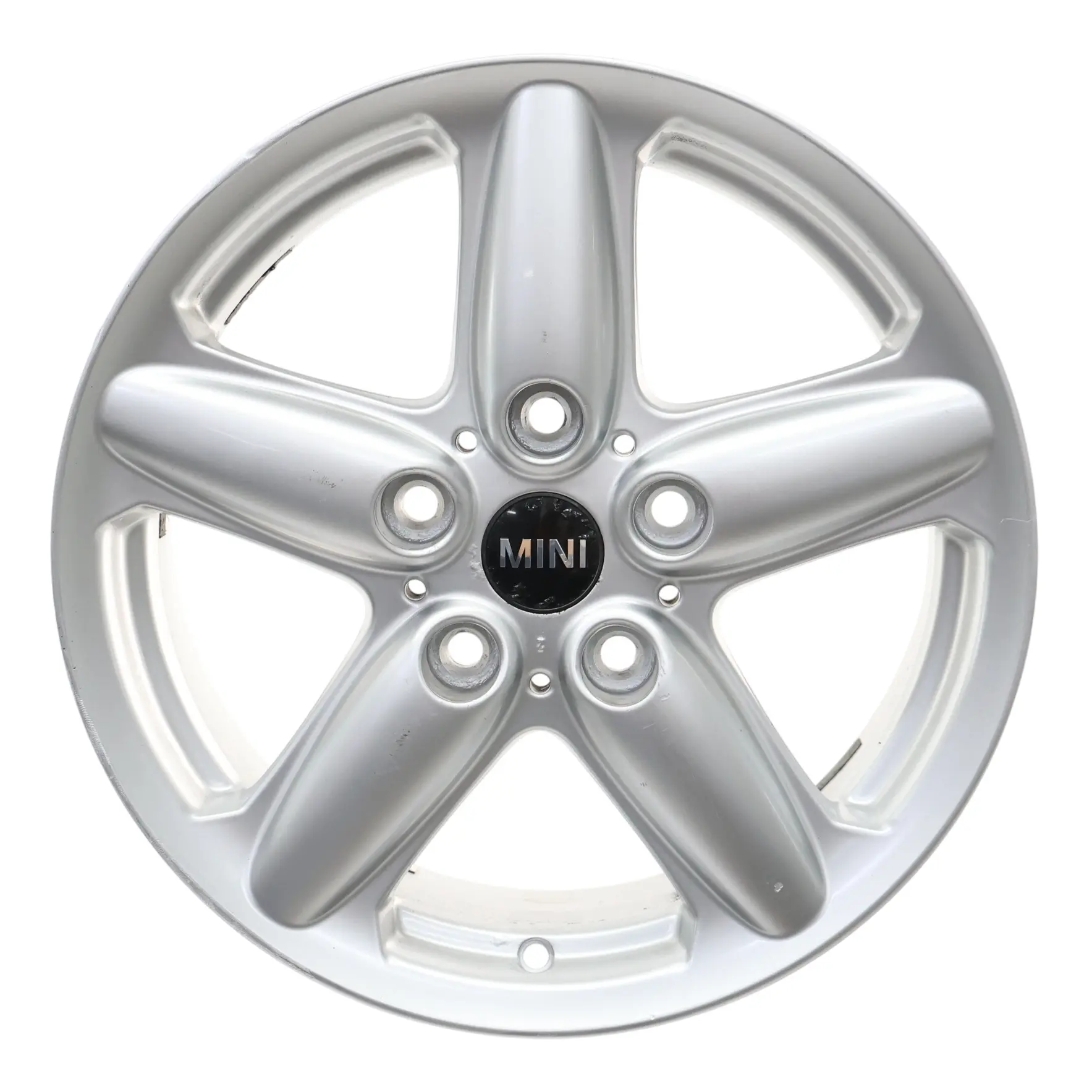 Mini Cooper R60 Silver Wheel Alloy Rim 16" 6,5J ET:46 5-Star Single Spoke 124