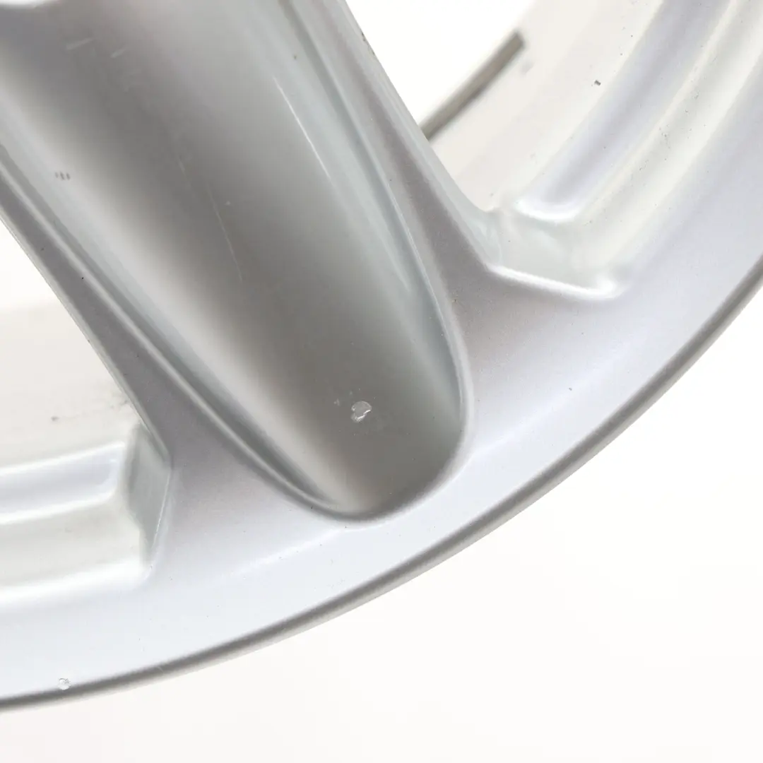 Alloy Rim 16" 6,5J ET:46 5-Star Single Spoke 124 to Mini Cooper R60 Silver Wheel with Part number 9803720 Mini Cooper R60 Silver Wheel Alloy Rim 16" 6,5J ET:46 5-Star Single Spoke 124 - SKU 9803720-4 - Part number 9803720