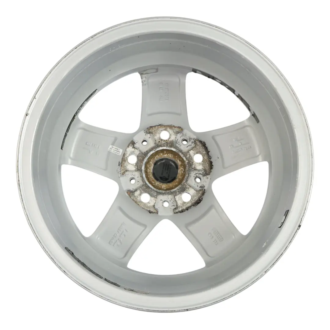 Mini Cooper R60 Silver Wheel Alloy Rim 16" ET:46 6,5J 5-Star Single Spoke 124 - SKU 9803720-5 - Part number 9803720