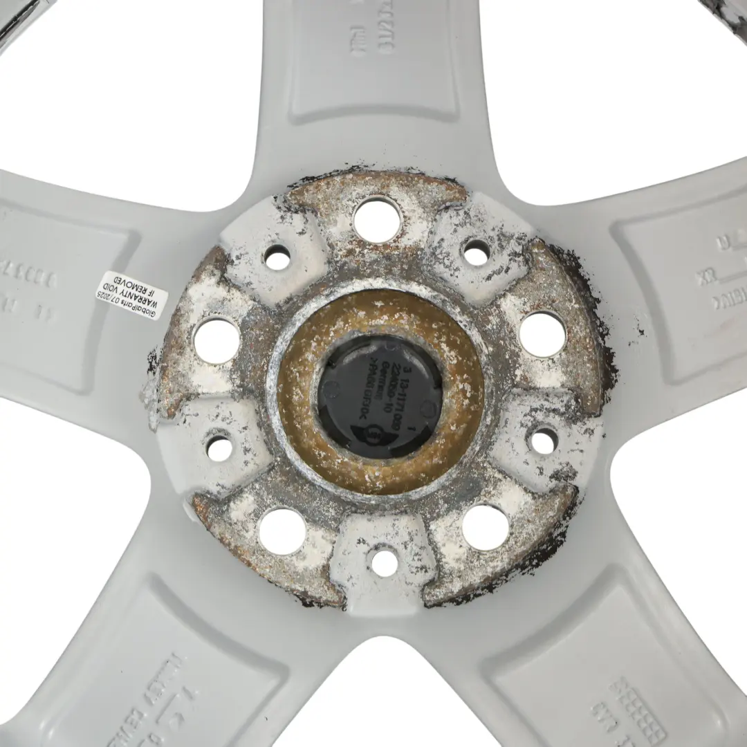 Alloy Rim 16" ET:46 6,5J 5-Star Single Spoke 124 to Mini Cooper R60 Silver Wheel with Part number 9803720 Mini Cooper R60 Silver Wheel Alloy Rim 16" ET:46 6,5J 5-Star Single Spoke 124 - SKU 9803720-5 - Part number 9803720